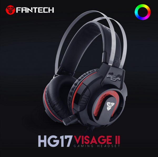 Fantech HG17 RGB Wired Black Gaming Headphone